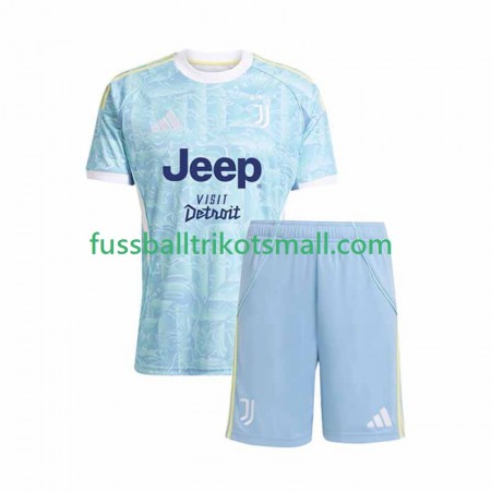 Fußballtrikots Juventus Kinder 2025-2026 Kurzarm Auswärts-trikot kaufen